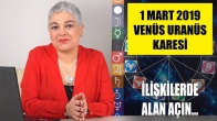 1 Mart’ta Venüs Uranüs Karesi