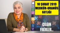 10 Şubat Merkür Uranüs 60'lığı