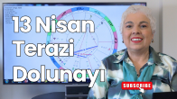 13 Nisan Terazi Burcunda Yeniay