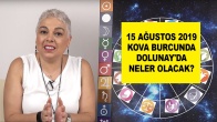 15 Ağustos’ta Kova Burcunda Dolunay'da Neler Olacak?