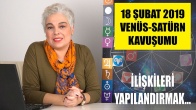 18 Şubat Venüs Satürn Kavuşumu