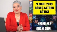 9 Mart’ta Güneş Satürn 60'lığı