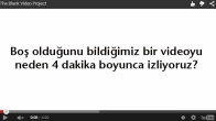 Boş Video YouTube'da Ne kadar İzlendi?