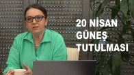 20 Nisan Koç Burcunda Güneş Tutulması