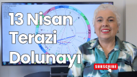 13 Nisan Terazi Burcunda Yeniay