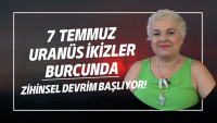 7 Temmuz Uranüs İkizler Burcunda