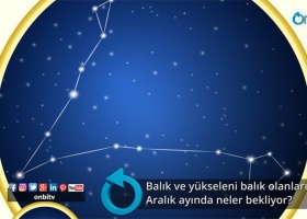 Balık ve yükseleni balık olanları aralık ayında neler bekliyor?