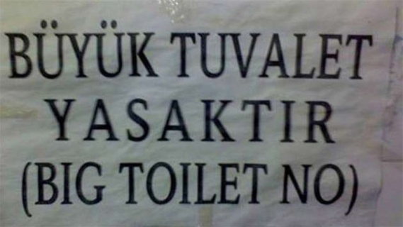 YES LITTLE TOILET?