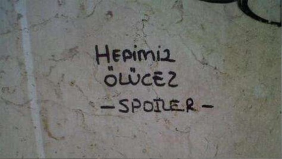 Her şeyi mahvettin.