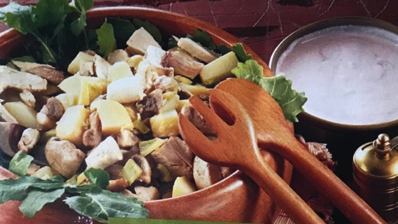 Yeşil Zeytinli Patatesli Ton Salatası