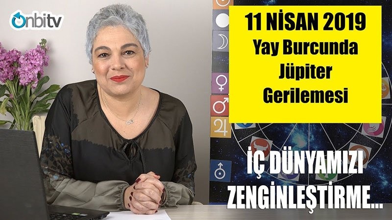 11 Nisan'da Yay Burcunda Jüpiter Gerilemesi