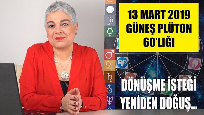 13 Mart’ta Güneş ve Plüton 60'lığı