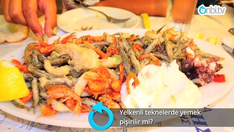 Yelkenli teknelerde yemek pişirilir mi?