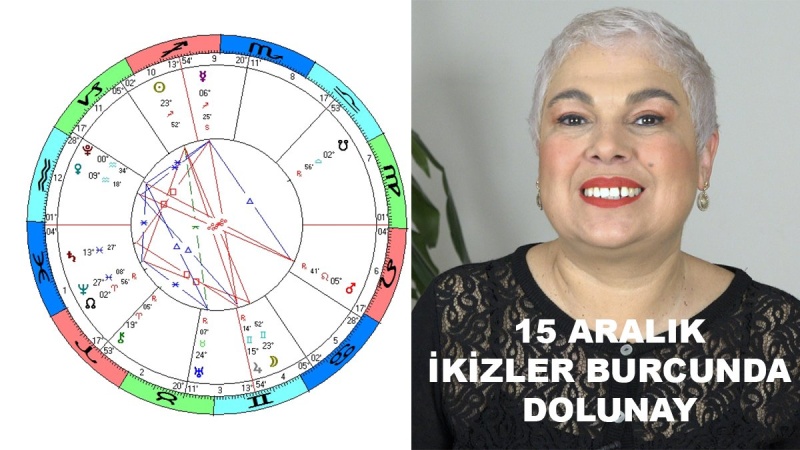 15 Aralık İkizler Burcunda Dolunay