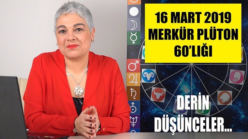 16 Mart’ta Merkür Plüton 60'lığı