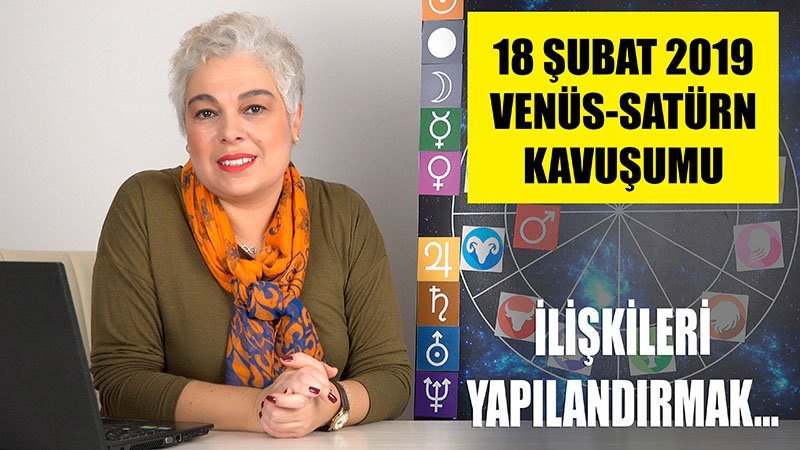 18 Şubat Venüs Satürn Kavuşumu