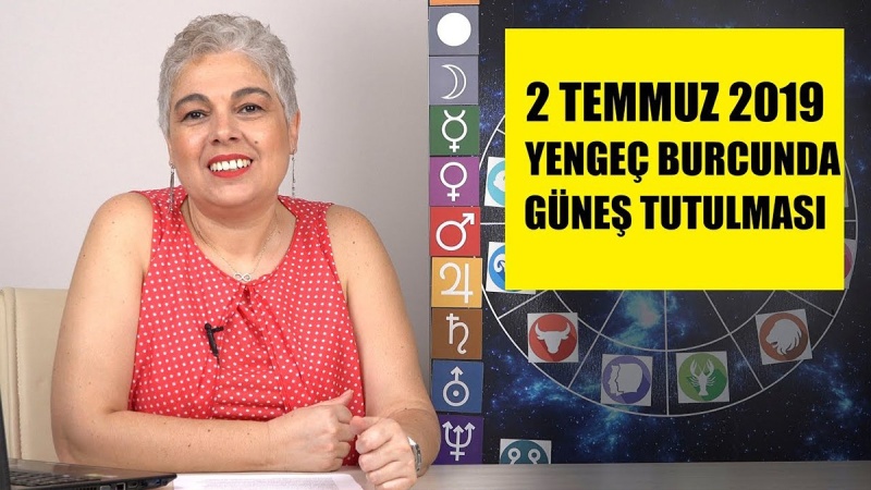 2 Temmuz Yengeç Burcunda Güneş Tutulması
