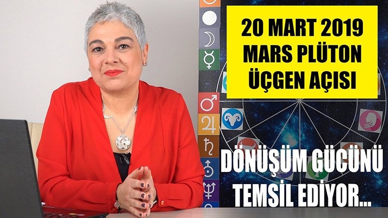 20 Mart’ta Mars ve Plüton Üçgen Açısı