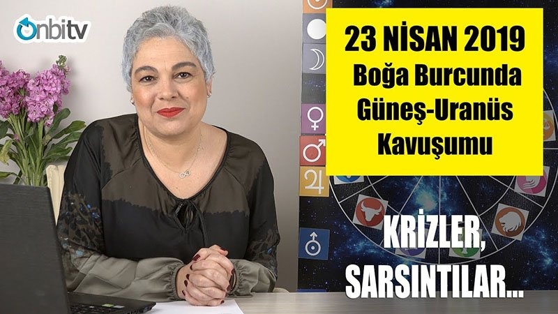 23 Nisan'da Boğa Burcunda Güneş Uranüs Kavuşumu