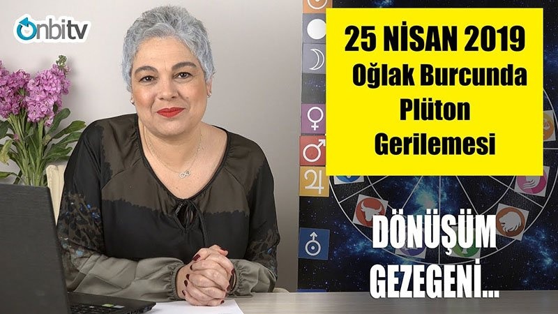 25 Nisan'da Oğlak Burcunda Plüton Gerilemesi