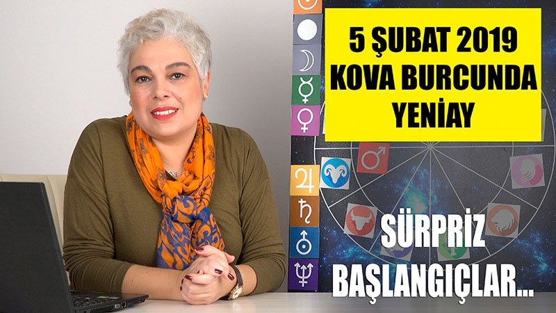 5 Şubat Kova Burcunda Yeniay