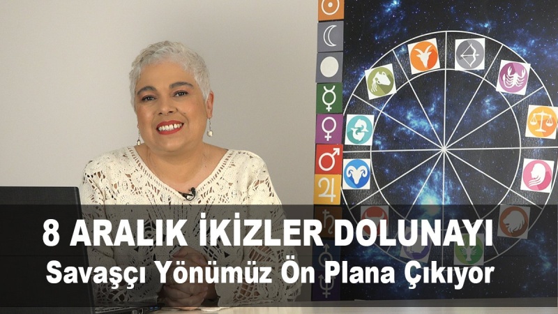 8 Aralık İkizler Burcunda Dolunay