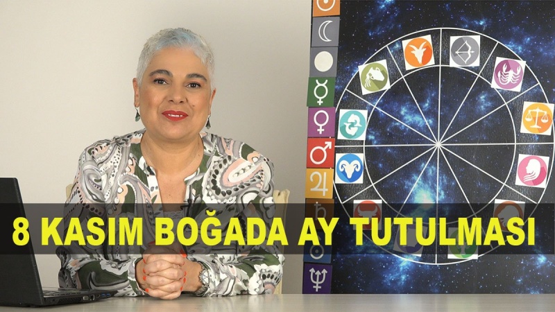 8 Kasım Boğa Burcunda Ay Tutulması