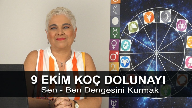 9 Ekim Koç Burcunda Dolunay